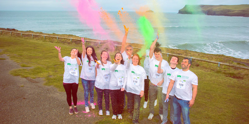 Newquay's Rainbow Run 2014