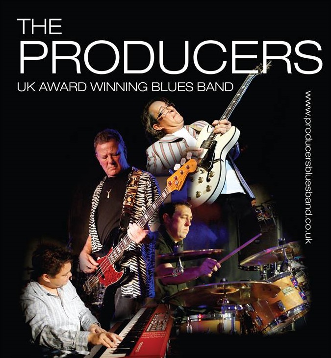 The Producers Blues Band One of the most exciting and stylish bands on the circuit, The Producers are among the leaders of the current Blues phenomenon topped by Joe Bonamassa and John Mayer. Well they are back! After two excellent visits to the Lane theatre last year they decided that a return visit was an absolute must in this year’s calendar. The band are all agreed that the Lane Theatre that this is one of the best small theatre venues they have played at, the welcome by the staff and the audience having being a joy! and are really looking forward to their return! As to the The Producers they are really something special, playing the freshest live blues in Britain today.