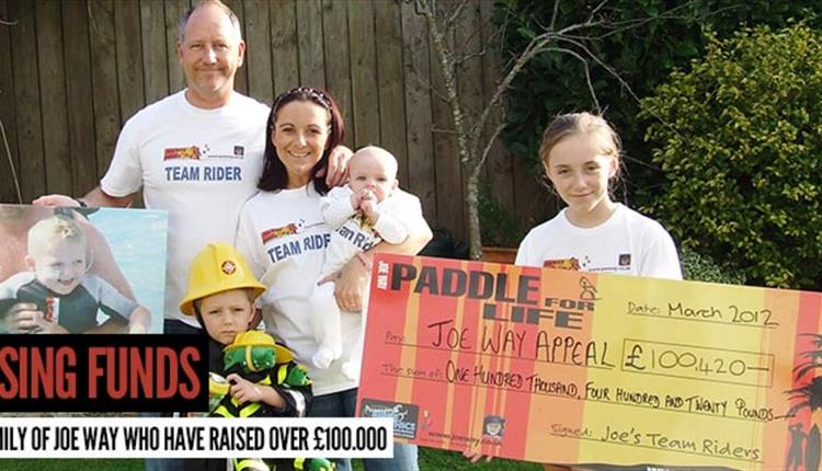 joe way paddle for life 2017 - Newquay Harbour