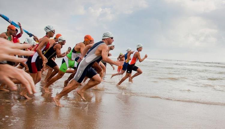 Swim Run Towan Beach