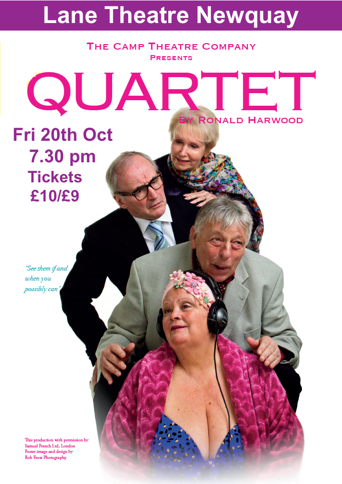 Quartet - Camp Theatre at Lane Theatre Newquay