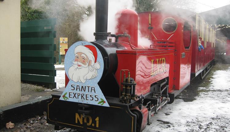 lappa valley christmas - Santa Train near Newquay